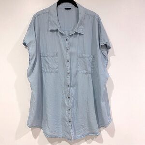 Torrid chambray button down